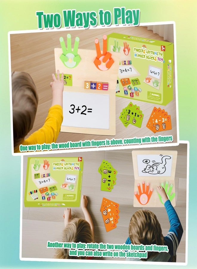 RECEKA Store Number Blocks Toys for Kids Montessori Toys for 3 4 Years Old Learning Toys - Image 5