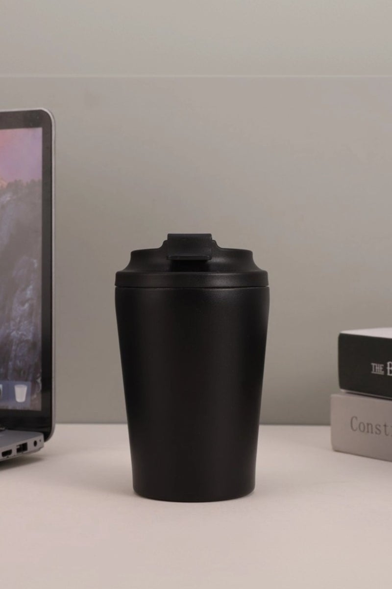 12oz Travel Coffee Mug Stainless Steel Vacuum Ice and Hot Drinks Insulated Tumbler for Home Office Outdoor Works  - Image 1