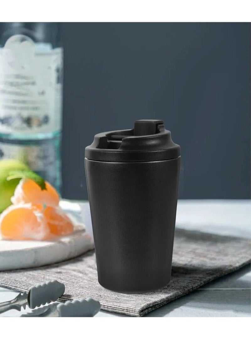 12oz Travel Coffee Mug Stainless Steel Vacuum Ice and Hot Drinks Insulated Tumbler for Home Office Outdoor Works - Image 1