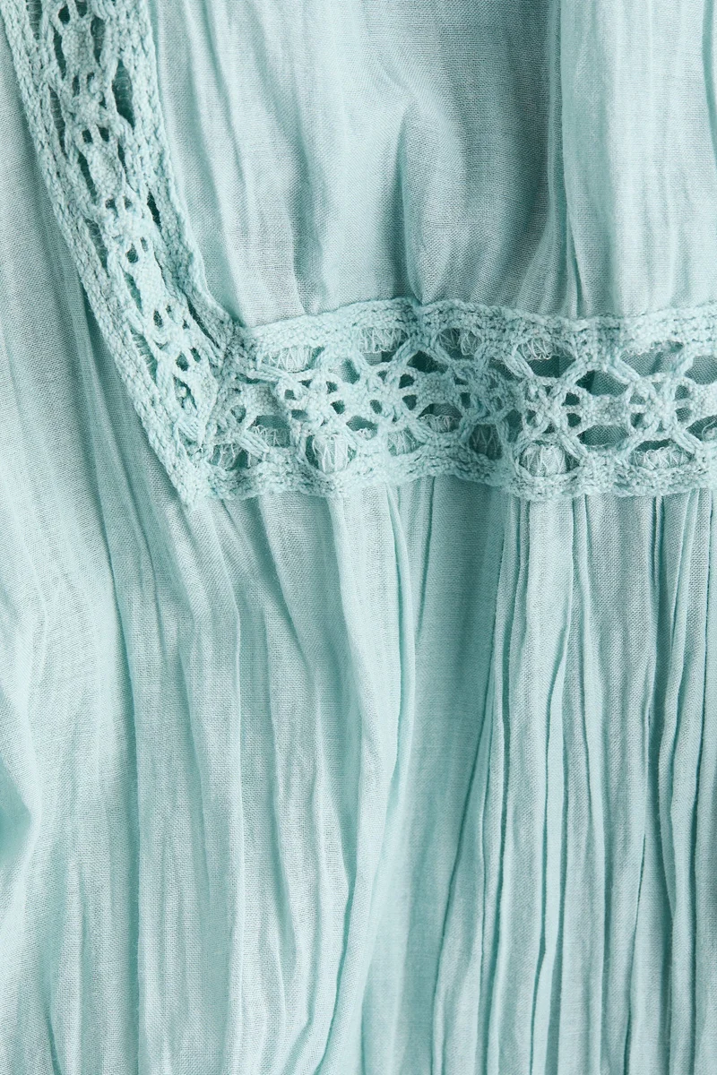 H&M  Crinkled playsuit for Women | Best Price UAE