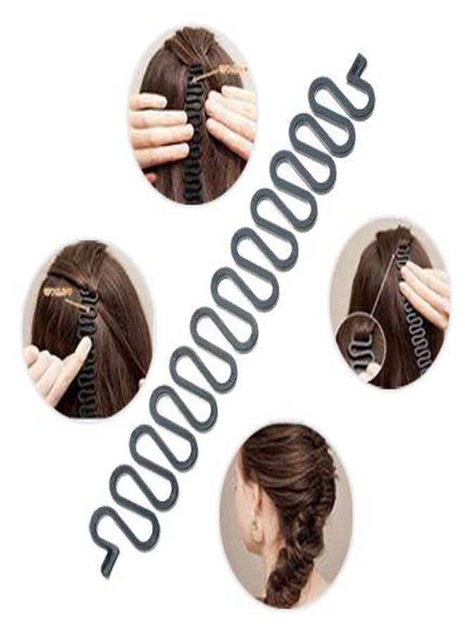 بوكسو مجموعة بوكسو من 5 أدوات لتصفيف الشعر الفرنسي، إكسسوارات تصفيف الشعر للفتيات والسيدات، عبوة واحدة - Image 2