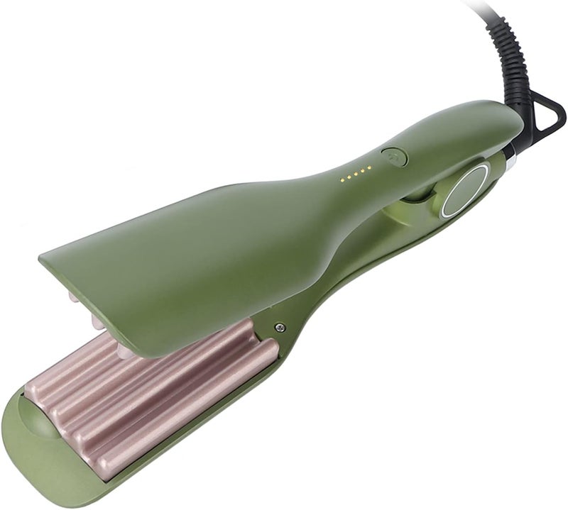 كلاراكو مكواة تجعيد الشعر سيراميكية، عصا تجعيد سيراميكية، تسخين سريع للحصول على تموجات شعر عميقة وإطلالة جذابة، أداة تجعيد الشعر، مكواة تجعيد الشعر، درجة حرارة قابلة للتعديل، أداة تصفيف الشعر بنفسك (#3) - Image 1