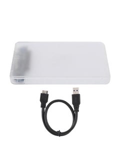 Thoraya 2.5in SATA3 to USB3.0 External HDD Enclosure 6Gbps Fast Data Transmission HDD Case for 3TB  - Image 1