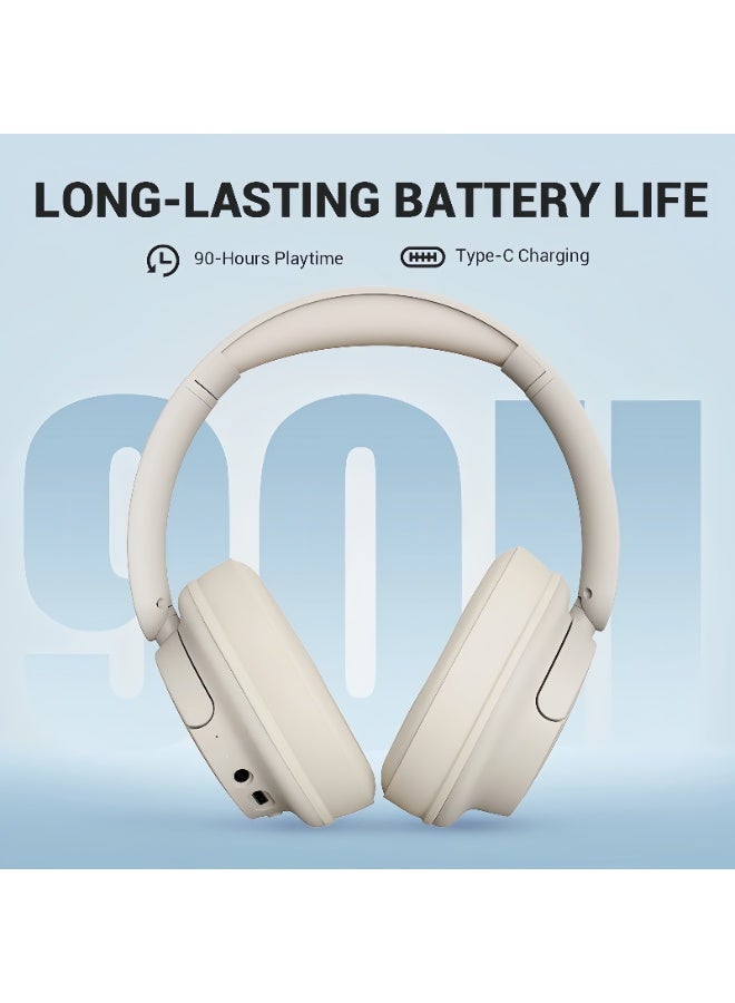 ون أوديو سماعة Oneodio SuperEQ V16 عالية الدقة بلوتوث بصوت عالي الدقة، باس عميق، بلوتوث 5.4، تصميم خفيف الوزن مناسب للتنقل والسفر والمنزل ومحبي الموسيقى - Image 3