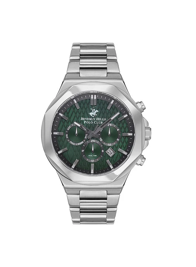 بيفرلي هيلز بولو كلوب Men's Chronograph Round Shape Metal Wrist Watch BP3361X.370 - 46 mm