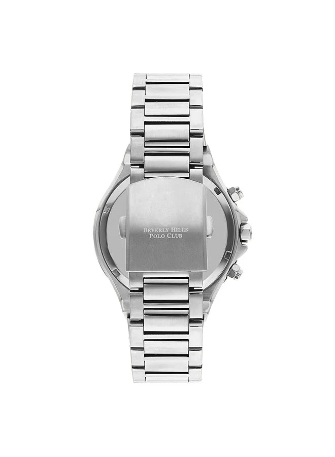 BEVERLY HILLS POLO CLUB Men's Chronograph Round Shape Metal Wrist Watch BP3361X.370 - 46 mm