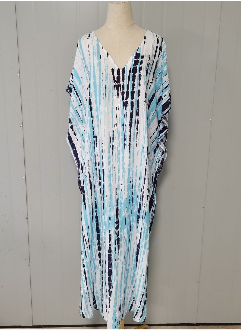 Loquat Beach Blouse Quick Drying Loose Large Gown Beach Skirt 