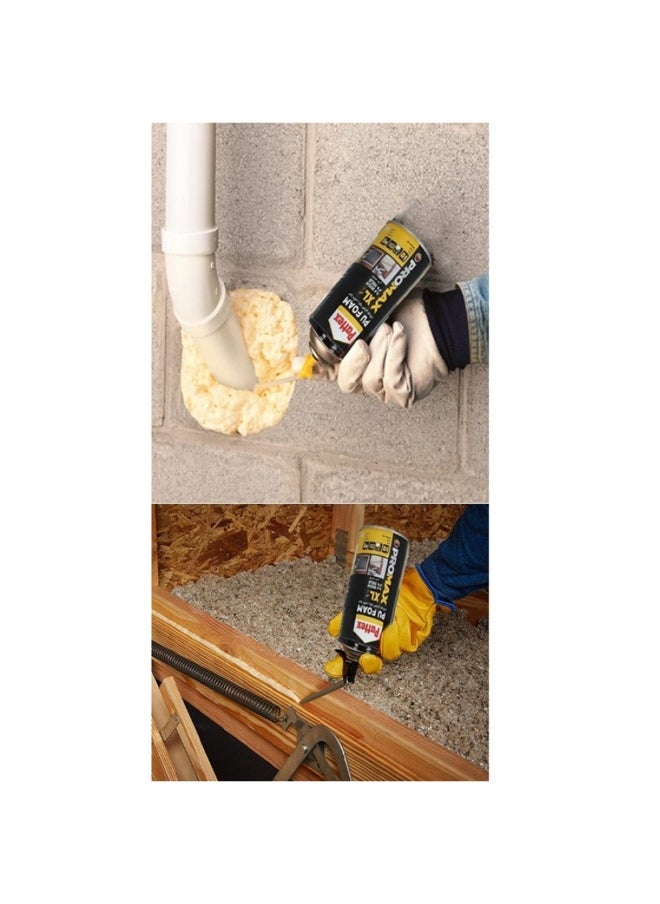 Pattex Henkel Pattex Pro Max 750ml PU Foam Fix and Fill - Dark Brown  - Image 3