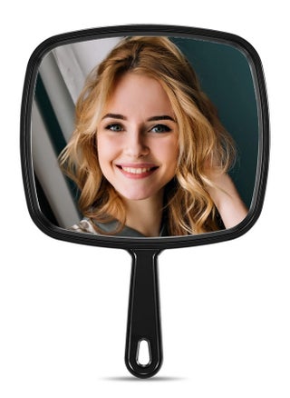 Hand Mirror, Extra Large Barber Hairdressing Handheld Mirror With Handle For Salon, Square - pzsku/Z3BD73BBBB6DDCA87AC3AZ/45/_/1730894871/dd5d1611-a291-4acc-a6c2-dbfaf2c3b32a