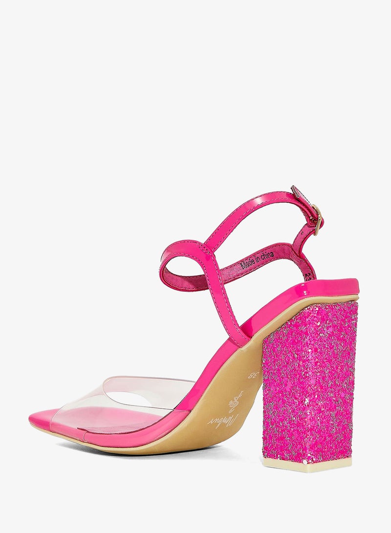 MENBUR Open Toe Strap Sandals - Image 3