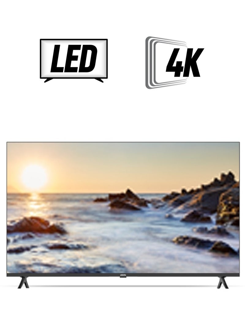 Elista - 50 Inch LED Smart Google TV 4K UHD HDR10 - GTV-50UHDELD With Chromecast Built-in, Dolby Audio, Bezel-less Design, Google Assistance, Hands-Free Voice Control - Image 1
