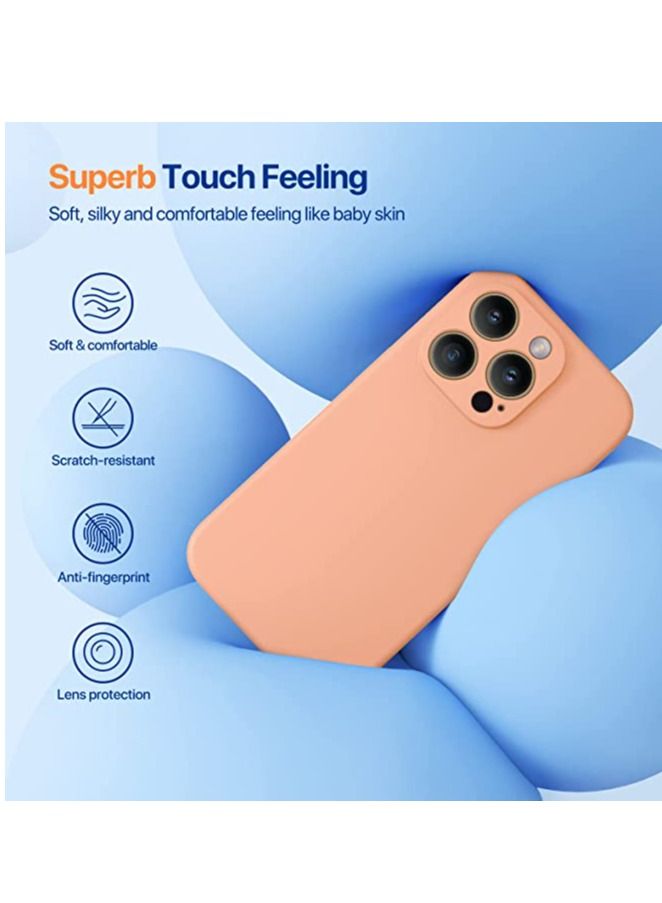 iPhone 14 Pro Max Case, with 2 Pack Screen Protectors,[Upgraded Enhanced Camera Protection],Shockproof Liquid Silicone Case with Microfiber Lining,6.7 inch - Image 2