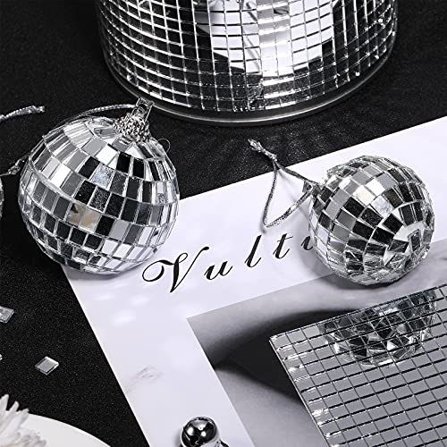 Romooa Self-Adhesive Disco Mirror Tiles Mosaic Tiles for DIY Craft Projects, 5 x 5 mm(Silver,7200 Pieces) - Image 5
