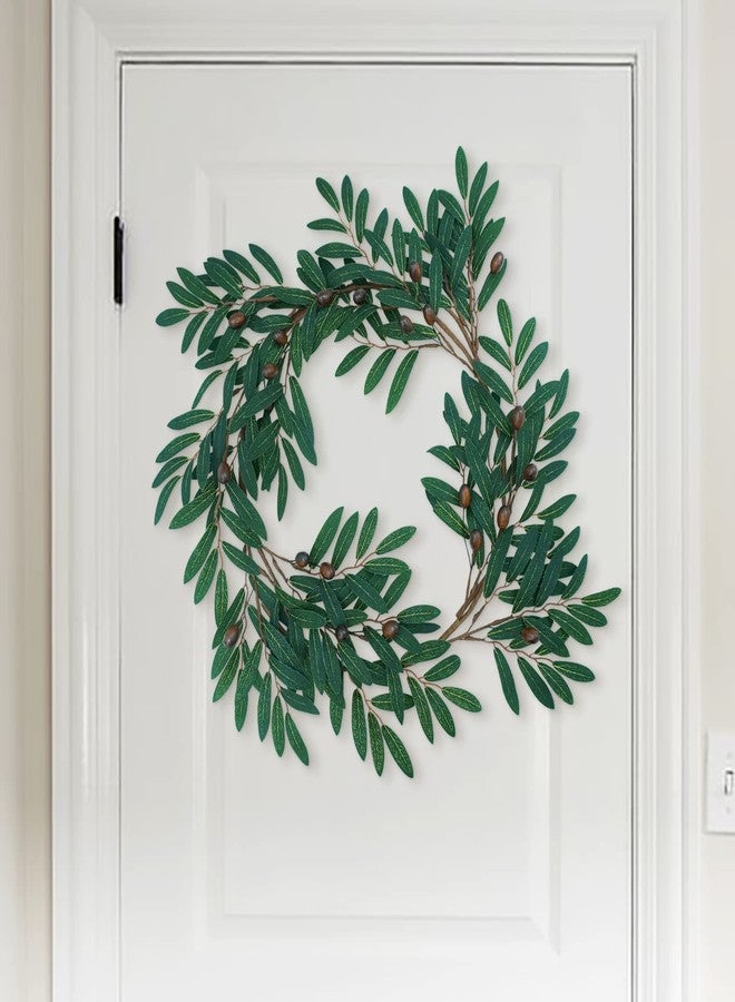 Ruidazon 8 Pcs Artificial Olive Branches for Vases, Faux Olive Greenery Stems Plants Fake Olive Tree Branches for Centerpieces Wreath Wedding Bouquets Home DIY Spring Decor - Image 5