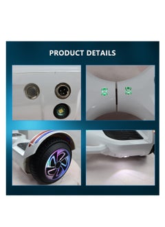 Cool Baby 6.5-inch Smart Self-Sliding Two-Wheel Scooter with LED Lights  - Image 4