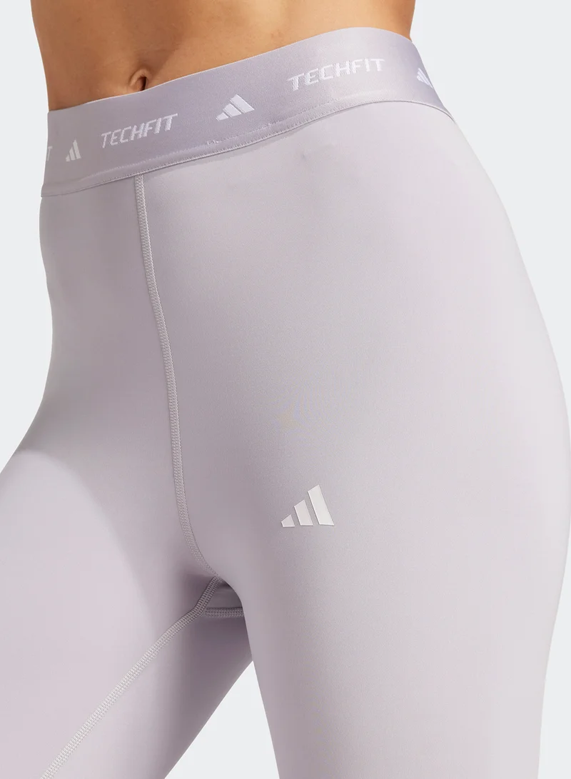Adidas Techfit 3 Stripe 7/8 Leggings