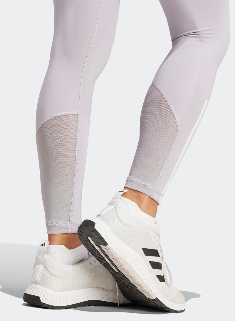 Adidas Techfit 3 Stripe 7/8 Leggings