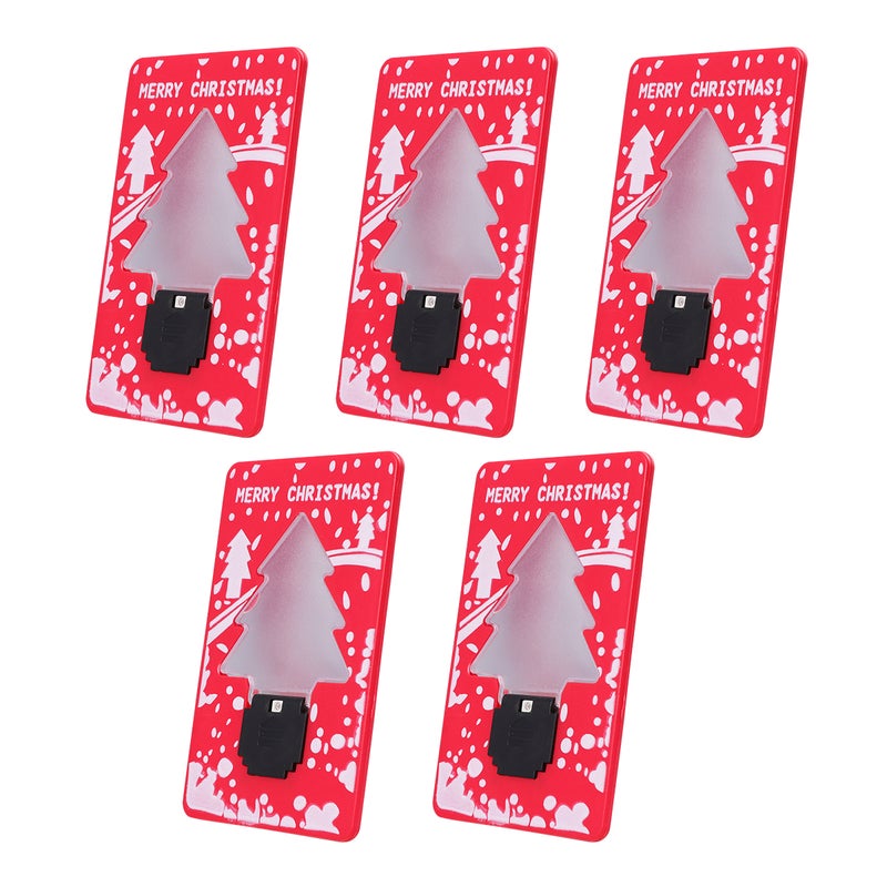 5 Pcs Portable Foldable Pocket Lamp Home Decor for (Mixed Light Colors) - Image 1