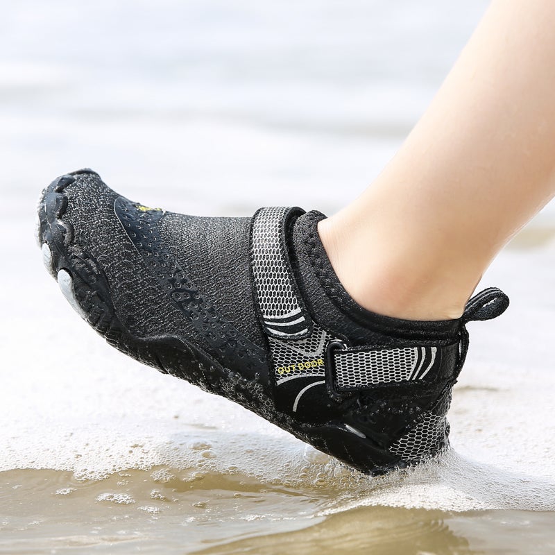 Children''s Beach Shoes, Reef Wading Shoes, Swimming and Snorkeling Shoes, Outdoor River Tracing Shoes, Skin-Friendly Soft Soles - Image 3