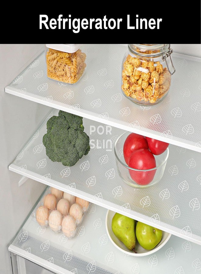Porslin Non-Slip Cabinet Shelf Liners, 45cm x 5m, Waterproof, Washable, Durable, Transparent, Easy Clean, Food Safe for Kitchen Shelves, Drawers, Fridge Mats, Cupboards, Wardrobe Liners - SL37 - Image 3