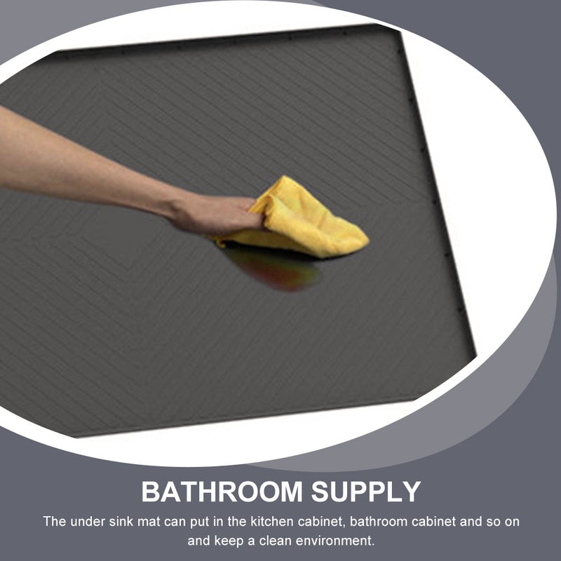 Silicone Drain Pad for Kitchen and Bathroom, Durable and Easy to Clean - Image 5