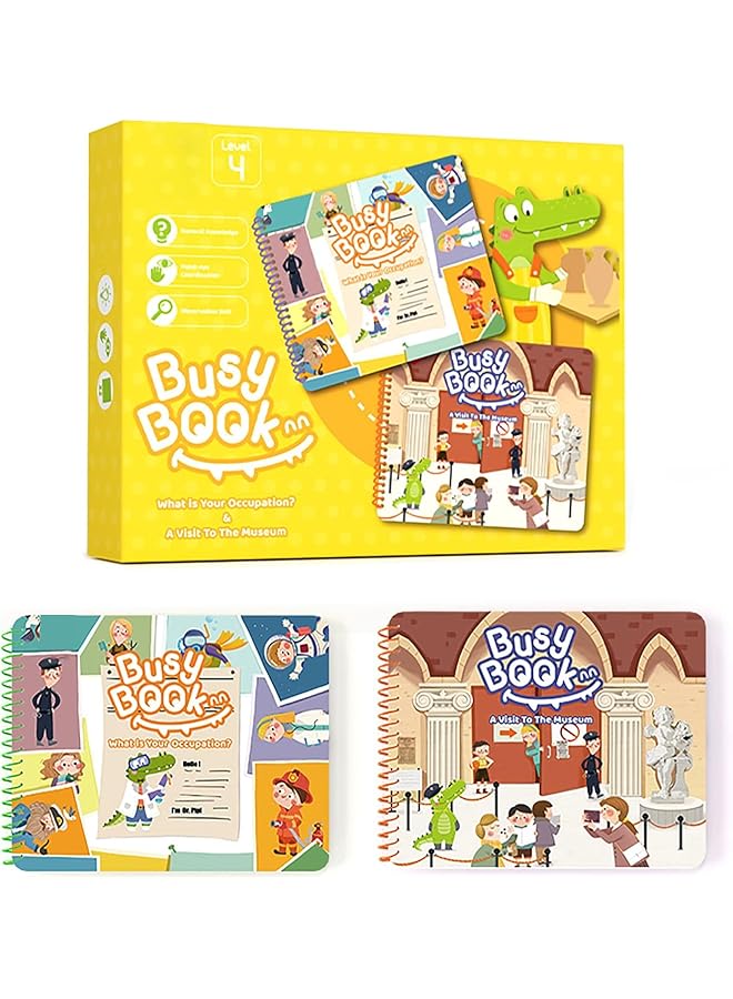 إيروريكس كتاب تعليمي مبكر للأطفال الصغار كتاب تعليمي مبكر للأطفال الصغار كتاب تعليمي مبكر للأطفال الصغار أنشطة تعليمية لمرحلة ما قبل المدرسة ألعاب تعليمية للأطفال من سن 3 سنوات + الأولاد والبنات يطور المهارات الحركية الدقيقة - Image 1