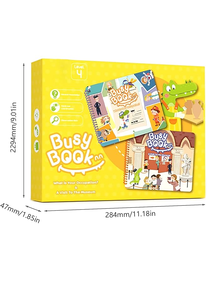 إيروريكس كتاب تعليمي مبكر للأطفال الصغار كتاب تعليمي مبكر للأطفال الصغار كتاب تعليمي مبكر للأطفال الصغار أنشطة تعليمية لمرحلة ما قبل المدرسة ألعاب تعليمية للأطفال من سن 3 سنوات + الأولاد والبنات يطور المهارات الحركية الدقيقة - Image 2