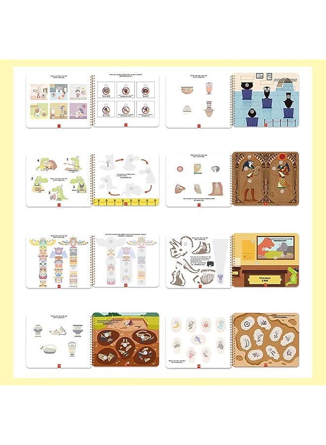 إيروريكس كتاب تعليمي مبكر للأطفال الصغار كتاب تعليمي مبكر للأطفال الصغار كتاب تعليمي مبكر للأطفال الصغار أنشطة تعليمية لمرحلة ما قبل المدرسة ألعاب تعليمية للأطفال من سن 3 سنوات + الأولاد والبنات يطور المهارات الحركية الدقيقة - Image 4