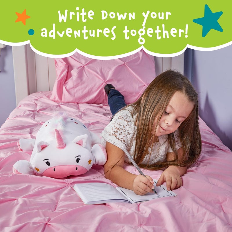 MEMORY MATES MEMORY MATES Josi The Unicorn Pillow Plush 15  Stuffed Animal  - Image 4