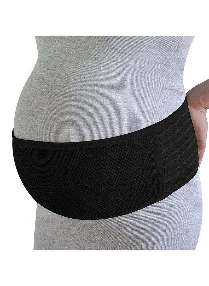 Maternity Support Belt for Pregnancy - Adjustable Abdominal and Back Brace to Relieve Lower Back, Pelvic, and Hip Pain - Breathable and Comfortable Design for Expecting Mothers - Image 1