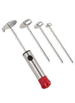 Vegetable Drill Stainless Steel Vegetable Fruit Corer Spiralizer with Anti-Slip Handle Kitchen Gadget