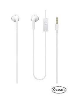 ​​​​In-Ear Headphone 3.5mm Wired Earphone for Samsung, Built-in Microphone No Need Bluetooth, Suitable for Samsung Galaxy Ace S5830/Galaxy Note2 Etc Samsung Device ​and Other Android Phones, White