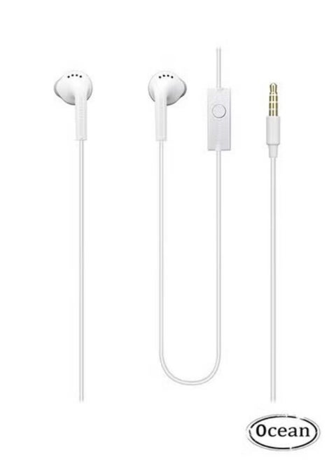 ​​​​In-Ear Headphone 3.5mm Wired Earphone for Samsung, Built-in Microphone No Need Bluetooth, Suitable for Samsung Galaxy Ace S5830/Galaxy Note2 Etc Samsung Device ​and Other Android Phones, White