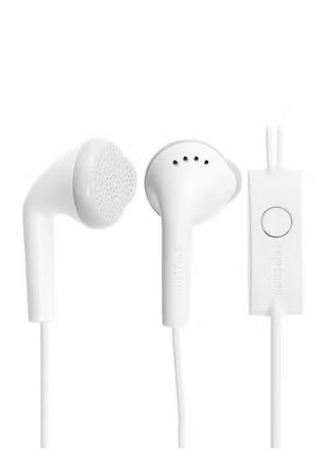Ocean - ​​​​In-Ear Headphone 3.5mm Wired Earphone for Samsung, Built-in Microphone No Need Bluetooth, Suitable for Samsung Galaxy Ace S5830/Galaxy Note2 Etc Samsung Device ​and Other Android Phones, White - Image 1