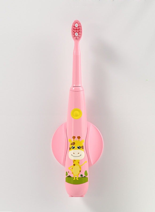 إن كي أكس فرشاة أسنان كهربائية للأطفال فائقة النعومة ومقاومة للماء لتنظيف الأسنان تعمل بالبطارية (3 رؤوس) - Image 4