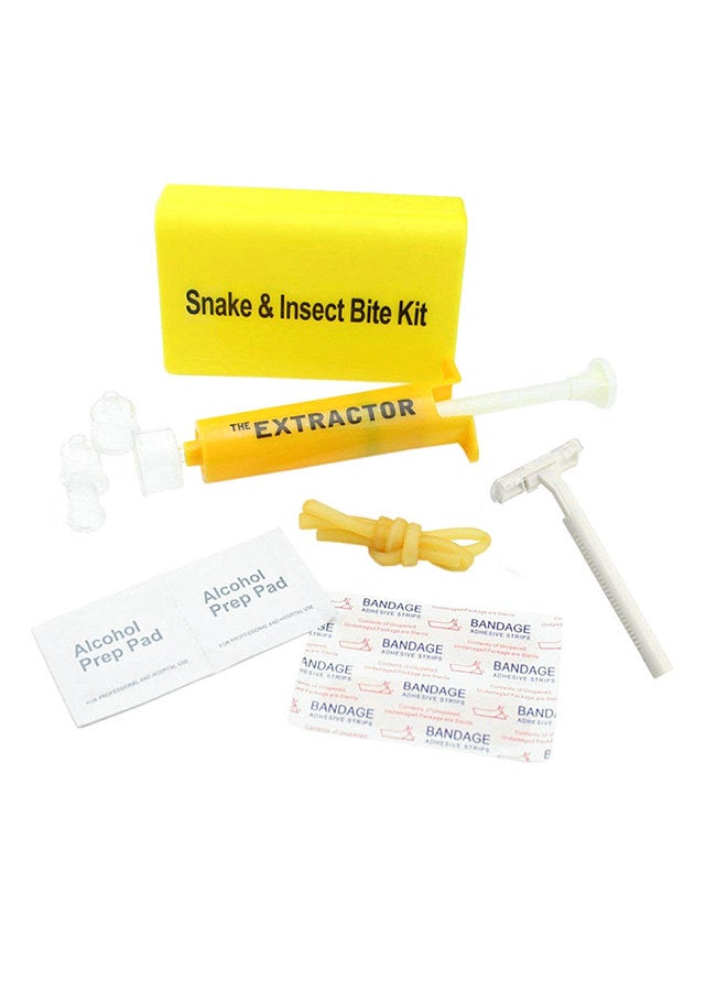 Generic Venom Extractor Pump Vacuum Aspirator First Aid Kits For Camping Hiking Climbing Backpacking  - Image 1