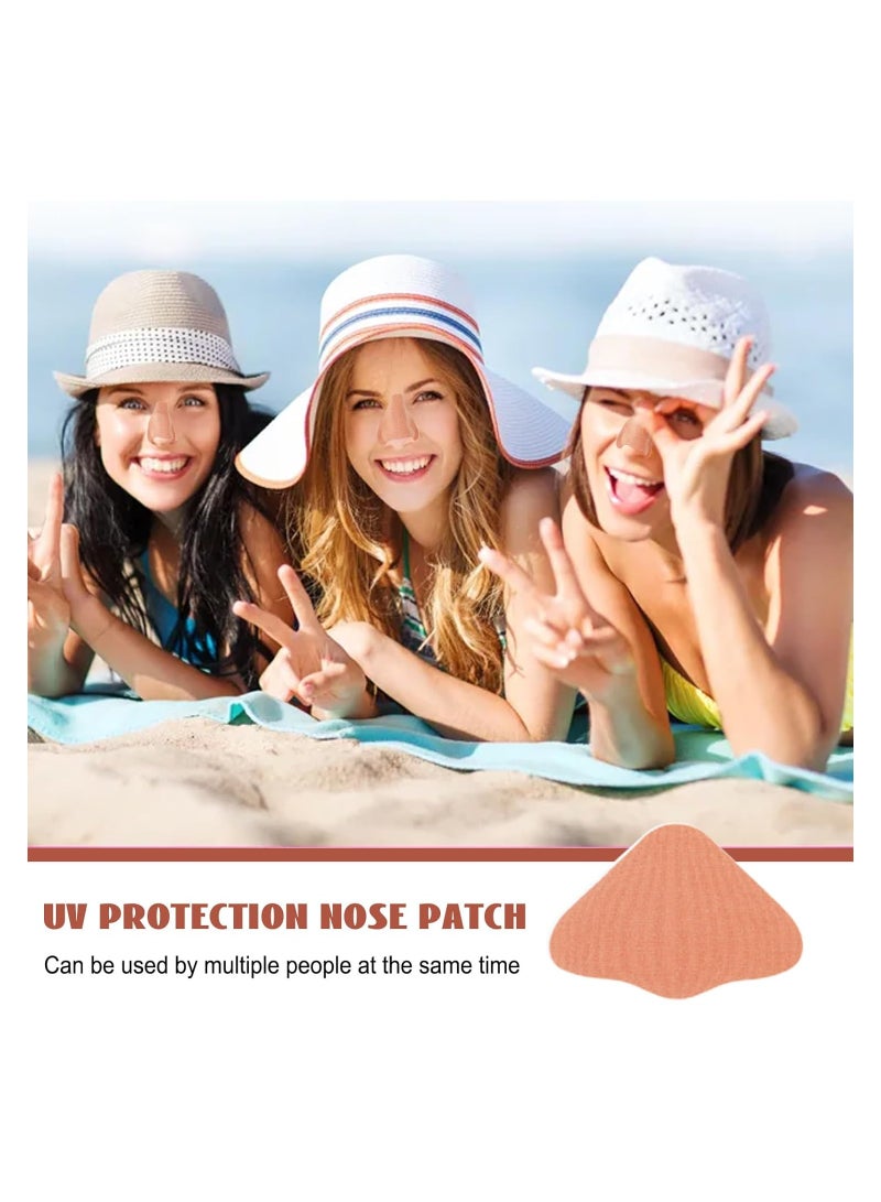 Sun Protection Nose Patch, Sunblock Guard Nose Cover UV Stickers, UV Protection Nose Cover For Men Women, Sports Tanning Outdoor Sun Protection Nose Patch, For Sunscreen Golf Nose Bandage(1 Pack)