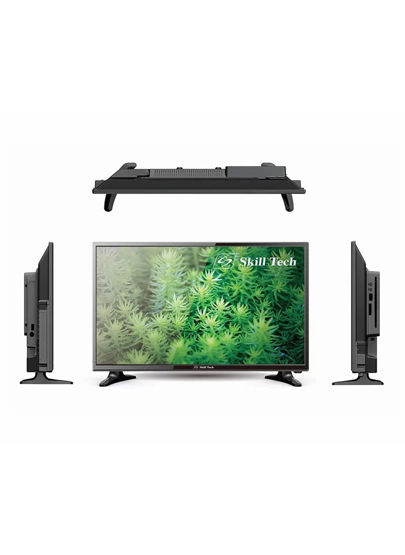 Skill Tech SK2410N 24" HD Ready LED TV, 1366x768, 60Hz, Wide Viewing Angle, High Contrast, HDMI/USB, Multisystem Support  - Image 3