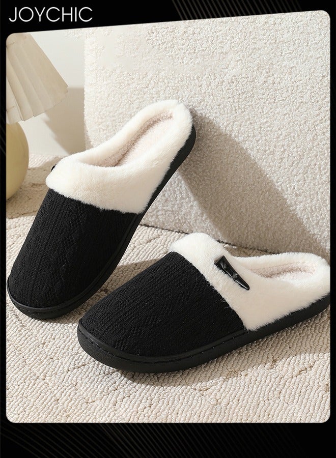 Joychic حذاء دافئ غير قابل للزلق للنساء والرجال لفصل الخريف والشتاء - Image 1