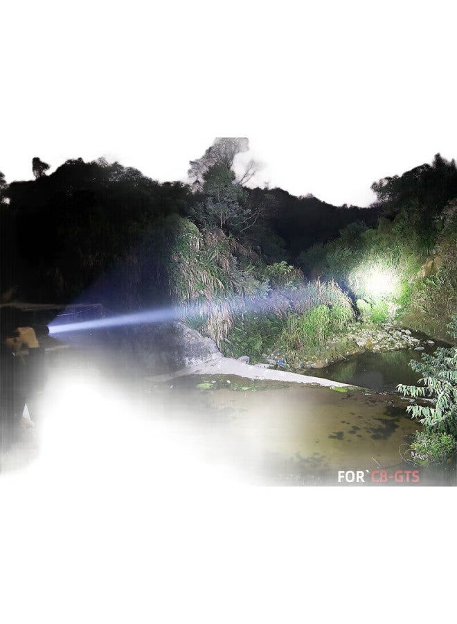 SupFire C8-Gts High-Intensity Flashlight, Ultra-Bright, Long-Lasting, Outdoor, Compact, Mini, Household Emergency Light, Portable - Image 2