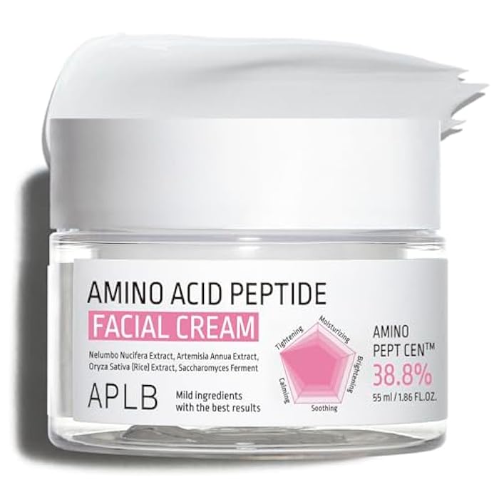 APLB Amino Acid Peptide Facial Cream | AMINO PEPT CEN™ 38.8% 1.86 FL.OZ/Korean Skincare, Moisturize, Wrinkle Care, Elasticity care, Revitalize for gentle and improve skin texture - Image 1