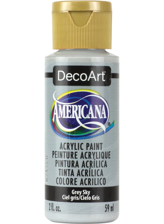 DecoArt DecoArt Americana Acrylic Paint, 2-Ounce, Grey Sky  - Image 1