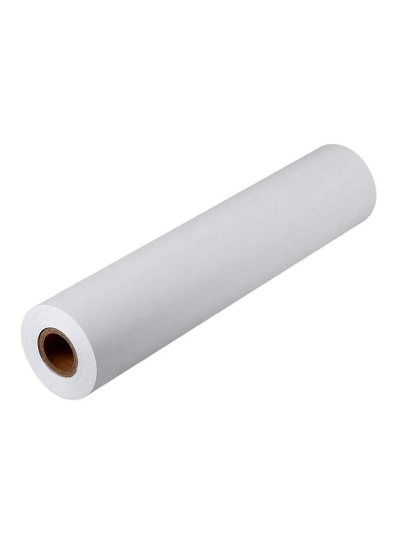 SYOSI - Drawing Paper Roll White Art Paper Roll, Easel Paper, Painting Roll Paper, Sketching Paper, Engineering Drawing Paper, Drawings Posters Paintings for Graffiti Blueprint Paper Roll - Image 1