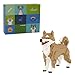 Larcele Micro Dog Building Blocks Mini Pet Building Toy Bricks 814 Pieces KLJM02Male Shiba Inu - Image 2