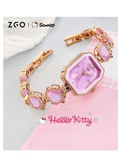 ZGO Light Luxury Women's Bracelet High Beauty Small Square Watch  - Image 2