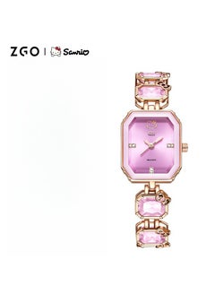 ZGO Light Luxury Women's Bracelet High Beauty Small Square Watch  - Image 1