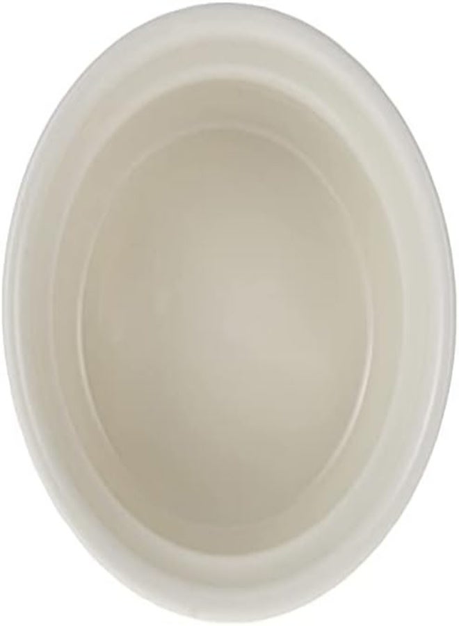 AKDC Porceletta Porcelain Lined Ramekin, 5 Cm Size, Ivory - Image 3