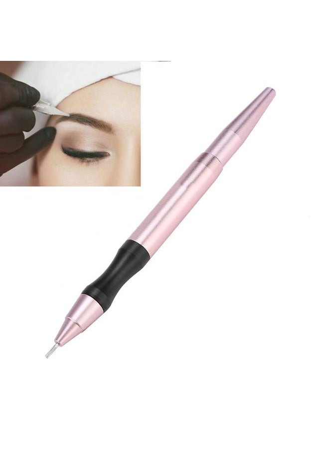 Thoraya - Manual Eyebrow Eyeliner Lip Tattoo Microblading Pen Semi permanent Makeup Tool Pink - Image 1