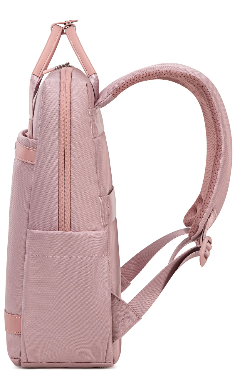 Chantria Pale Mauve Premium Lightweight Laptop backpack for Women Water Resistant Multifunctional Anti-Theft Daypack with Separate Laptop Compartment, CB00639, Pale Mauve for Women | Best Price UAE