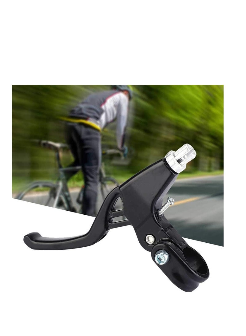 Y&D 1 Pair Bicycle Brake Levers Universal Full Aluminium Alloy Hand Brakes for MTB/BMX Mountain Road Bike Bicycles Handle 2.2 cm Diameter (Black) - Image 2